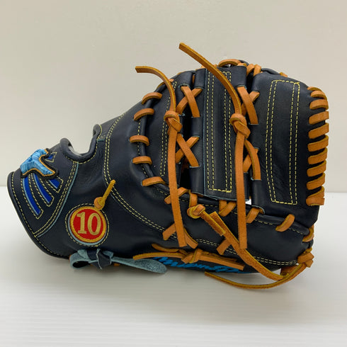 ミズノ MIZUNO ミズノプロ mizunopro HAGAJAPAN 軟式 大人 一般 ファーストミット 一塁手 グローブ グラブ 右投げ オーダー 中古品 グローブ袋付き 野球 8475