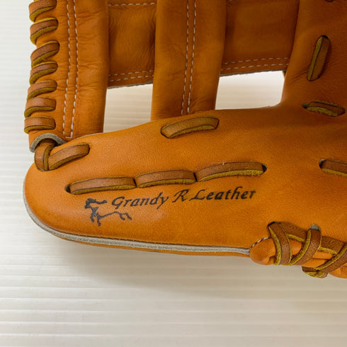 ミズノ MIZUNO グローバルエリート 軟式 大人 一般 内野手用 グローブ グラブ 右投げ オーダー 耕作印 中古品 野球 7473