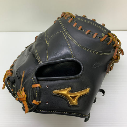 ミズノ MIZUNO ミズノプロ mizunopro 1AJCR29200 軟式 大人 一般 キャッチャーミット 捕手 グローブ グラブ 右投げ 中古品 グローブ袋付き 野球 9909