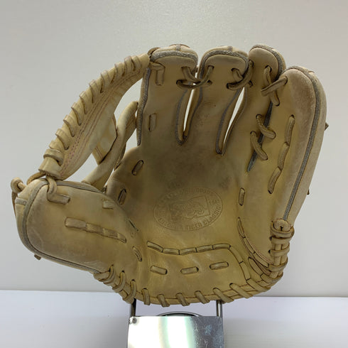 ミツワタイガー 美津和タイガー MITSUWA TIGER 軟式 大人 一般 内野手用 グローブ グラブ 右投げ 中古品 野球 9620
