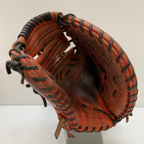 ゼット ZETT プロステイタス 硬式 大人 一般 ファーストミット 一塁手 グローブ グラブ 右投げ BPF-PRO 中古品 野球 6703