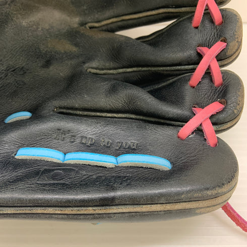 大久保グローブ 軟式 大人 一般 投手用 グローブ ピッチャー グラブ 右投げ 中古品 野球 7651