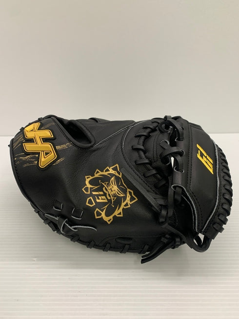 中古品 ハタケヤマ HATAKEYAMA 硬式 キャッチャーミット 限定甲斐選手1000試合出場記念モデル 3558