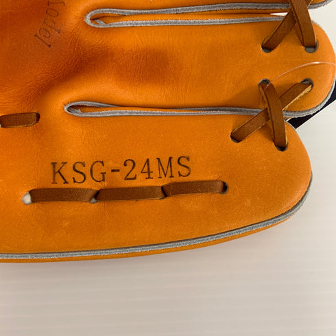 久保田スラッガー KUBOTA SLUGGER KSG-24MS 硬式 大人 一般 内野手用 グローブ グラブ 右投げ タグ付き グローブ袋付き 野球 9581