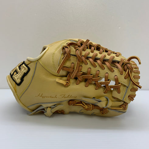 ハイゴールド HI-GOLD プロフェッショナル 硬式 大人 一般 内野手用 グローブ グラブ 右投げ オーダー 中古品 野球 8528