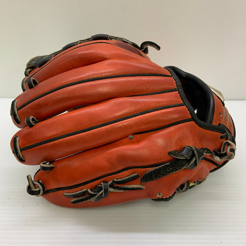 ミズノ MIZUNO グローバルエリート Global Elite 軟式 大人 一般 投手用 グローブ ピッチャー グラブ 右投げ オーダー 中古品 グローブ袋付き 野球 9389