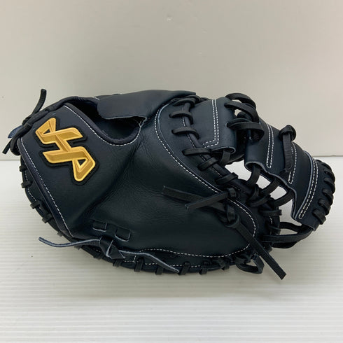 ハタケヤマ HATAKEYAMA 軟式 大人 一般 キャッチャーミット 捕手 グローブ グラブ 右投げ H-DB29AS 中古品 グローブ袋付き 野球 8064