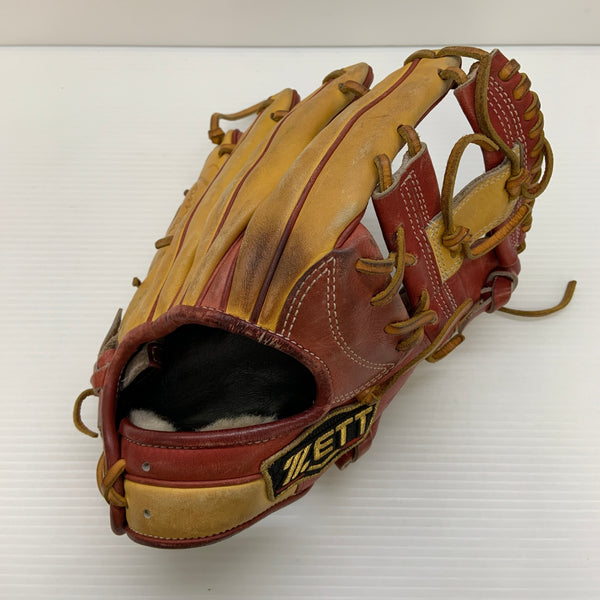 ゼット ZETT プロステイタス オーダー 軟式 大人 一般 内野手用 グローブ グラブ 右投げ BRGPRO 中古品 野球 7065