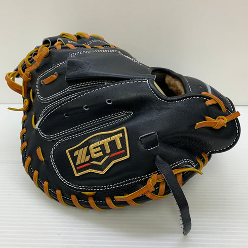ゼット ZETT プロステイタス 軟式 大人 一般 キャッチャーミット 捕手 グローブ グラブ 右投げ BRCB962SG 中古品 野球 7450