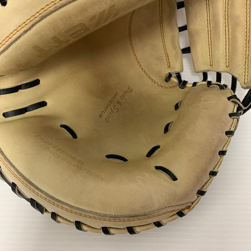 ゼット ZETT プロステイタス 軟式 大人 一般 キャッチャーミット 捕手 グローブ グラブ 右投げ BRCB30292 中古品 野球 6046