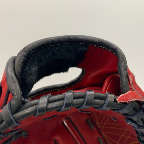 中古品 ジュンケイグラブ JUNKEI-GLOVE 硬式 オールラウンド用オーダーグローブ JG-113 刺繍入り 4465