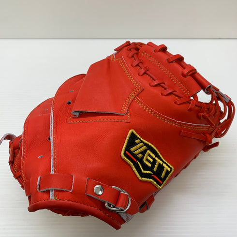 ゼット ZETT プロステイタス 軟式 大人 一般 キャッチャーミット 捕手 グローブ グラブ 右投げ BRCB30222 中古品 野球 7382