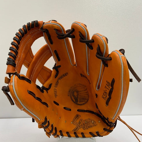 中古品 久保田スラッガー プロモデル 軟式 内野手用グローブ KSN-TA6 4076