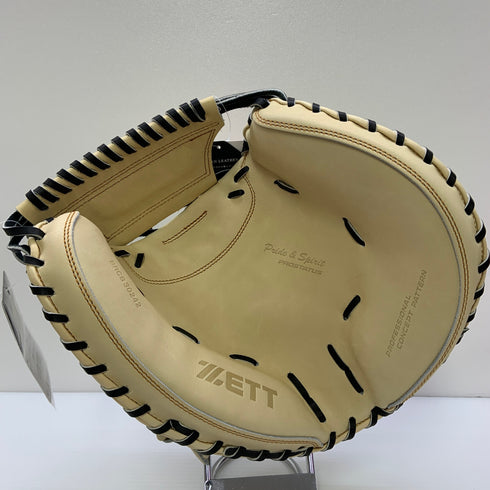 ゼット ZETT プロステイタス PROSTATUS BRCB30242 軟式 大人 一般 キャッチャーミット 捕手 グローブ グラブ 右投げ タグ付き グローブ袋付き 野球 9215