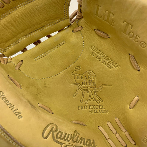 ローリングス Rawlings HOH PRO EXCEL ELITE 軟式 大人 一般 キャッチャーミット 捕手 グローブ グラブ 右投げ GR2FHEJMF 中古品 野球 6479