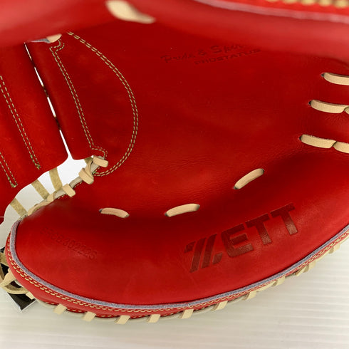 ゼット ZETT プロステイタス 軟式 大人 一般 キャッチャーミット 捕手 グローブ グラブ 右投げ BRCB30222S タグ付き グローブ袋付き 野球 6208