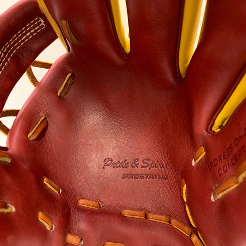 ゼット ZETT プロステイタス 軟式 大人 一般 内野手用 グローブ グラブ 右投げ BRGB30766L 中古品 野球 7709