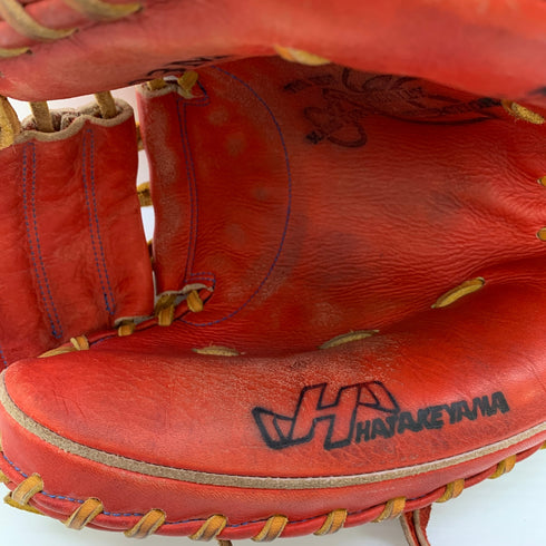 ハタケヤマ HATAKEYAMA WN-23M6 軟式 大人 一般 キャッチャーミット 捕手 グローブ グラブ 右投げ 中古品 グローブ袋付き 野球 8910