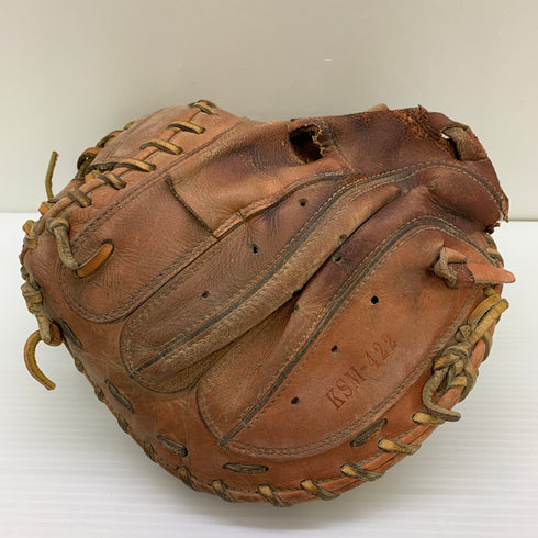 久保田スラッガー KUBOTA SLUGGER KSM-422 軟式 大人 一般 キャッチャーミット 捕手 グローブ グラブ 右投げ 中古品 野球 1152