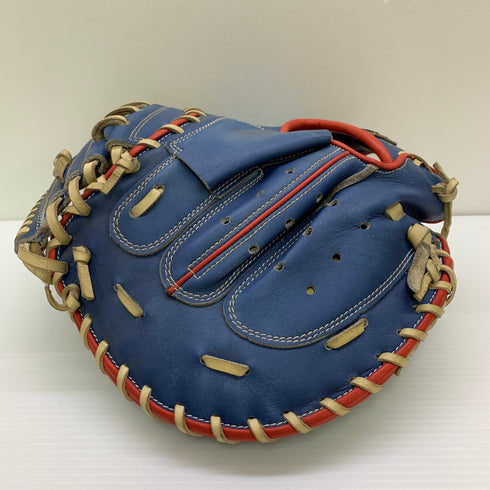 ゼット ZETT プロステイタス PROSTATUS BRCPRO 軟式 大人 一般 キャッチャーミット 捕手 グローブ グラブ 右投げ オーダー 中古品 野球 9907