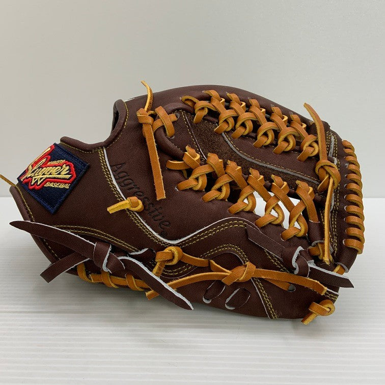 中古品 久保田スラッガー 軟式 内野手用グローブ KSN-MP19 4546