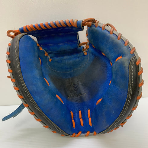 ヤバネ Yabane 軟式 大人 一般 キャッチャーミット 捕手 グローブ グラブ 右投げ 中古品 野球 8968