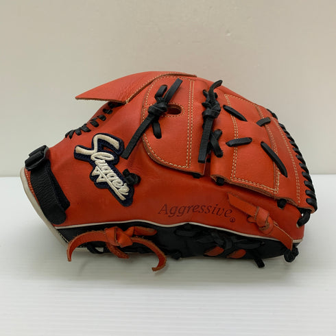 久保田スラッガー KUBOTA SLUGGER 軟式 大人 一般 投手用 グローブ ピッチャー グラブ 右投げ オーダー 中古品 野球 8989