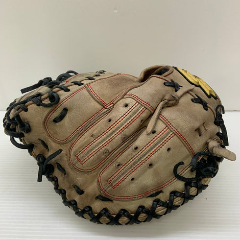 エスエスケイ SSK プロエッジ 硬式 大人 一般 キャッチャーミット 捕手 グローブ グラブ 右投げ 中古品 野球 7981