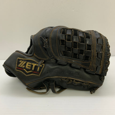 ゼット ZETT プロステイタス PROSTATUS BPROG560 硬式 大人 一般 二塁手・遊撃手用 グローブ グラブ 右投げ 中古品 グローブ袋付き 野球 9261