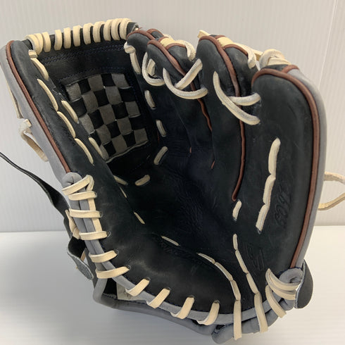 グラブワークス GLOVEWORKS ゲームデイ 軟式 大人 一般 内野手用 グローブ グラブ 右投げ GO91 中古品 野球 8353