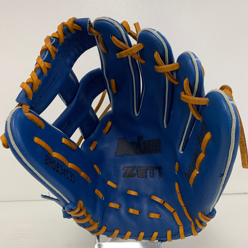 ゼット ZETT デュアルキャッチ 軟式 大人 一般 オールラウンド グローブ グラブ 右投げ BRGB34530 中古品 野球 7965
