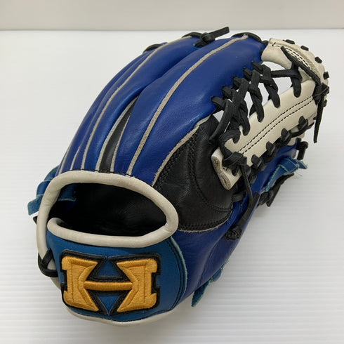 ハイゴールド HI-GOLD 心極 PRF-1215 軟式 大人 一般 内野手用 グローブ グラブ 右投げ 中古品 野球 8503