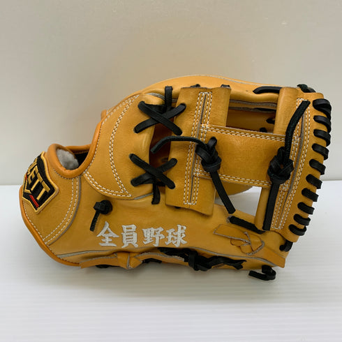 久保田スラッガー KUBOTA SLUGGER BRGPRO 硬式 大人 一般 内野手用 グローブ グラブ 右投げ オーダー 中古品 グローブ袋付き 野球 9772