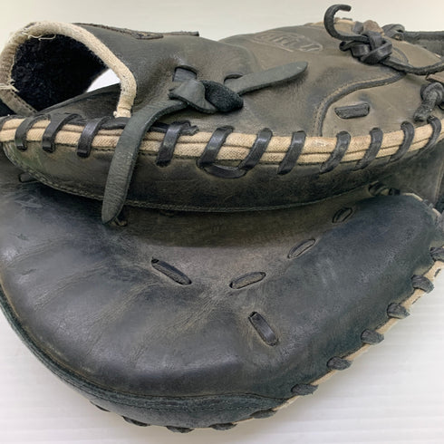 ミズノ MIZUNO 少年軟式 子ども キャッチャーミット 捕手 グローブ グラブ 右投げ 中古品 野球 1448