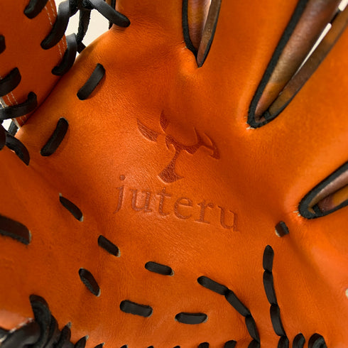 ジュテル・レザー 硬式 大人 一般 外野手用 グローブ グラブ 右投げ 中古品 野球 6619