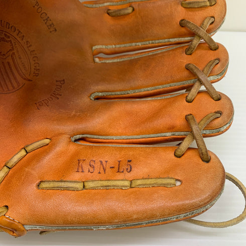 久保田スラッガー KUBOTA SLUGGER KSN-L5 軟式 大人 一般 内野手用 グローブ グラブ 右投げ 中古品 野球 1061