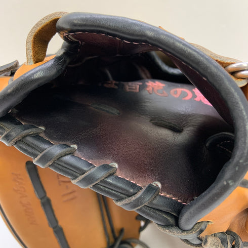 ミズノ MIZUNO ミズノプロ mizunopro HAGAJAPAN 硬式 大人 一般 投手用 グローブ ピッチャー グラブ 右投げ オーダー 中古品 野球 9106