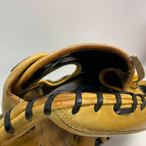 ハイゴールド HI-GOLD 硬式 大人 一般 キャッチャーミット 捕手 グローブ グラブ 右投げ PAG-100M 中古品 野球 6276