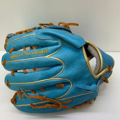 ワンオブジアンサー 硬式 大人 一般 投手用 グローブ ピッチャー グラブ 右投げ 中古品 グローブ袋付き 野球 6060