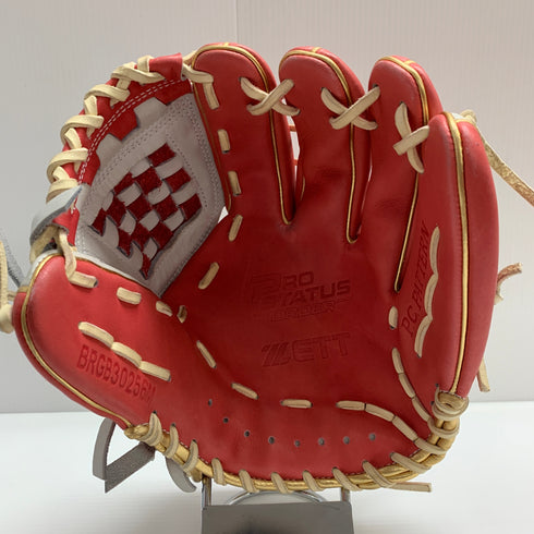 ゼット ZETT オーダー 軟式 大人 一般 内野手用 グローブ グラブ 右投げ BRGB30256M 中古品 野球 8352