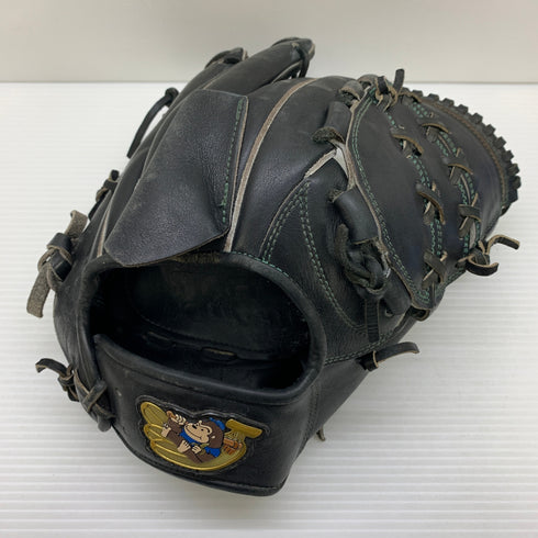 ごりら印の野球道具 硬式 大人 一般 投手用 グローブ ピッチャー グラブ 右投げ SKR 中古品 破れ有り 野球 7608