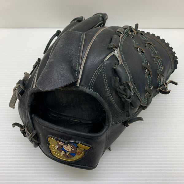 ごりら印の野球道具 硬式 大人 一般 投手用 グローブ ピッチャー グラブ 右投げ SKR 中古品 破れ有り 野球 7608