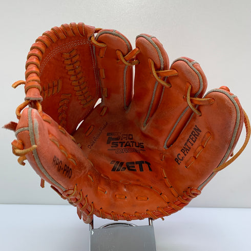 ゼット ZETT プロステイタス PROSTATUS BPG-PRO 硬式 大人 一般 投手用 グローブ ピッチャー グラブ 右投げ オーダー 中古品 野球 8674