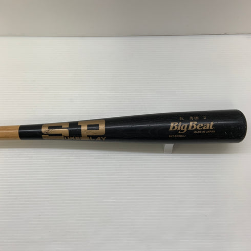 シュアプレイ SURE PLAY SP BigBeat 少年軟式 子ども 木製バット SBT-SODB2J 中古 野球 7735