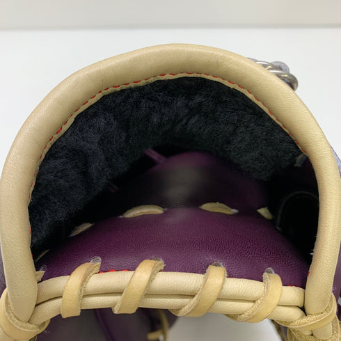 ゼット ZETT プロステイタス オーダー 軟式 大人 一般 投手用 グローブ ピッチャー グラブ 右投げ 中古品 野球 7222