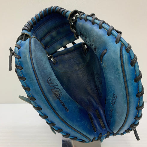 ハタケヤマ HATAKEYAMA 軟式 大人 一般 キャッチャーミット 捕手 グローブ グラブ 右投げ PRO-268 中古品 野球 7683
