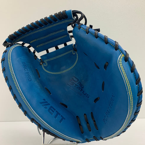 中古品 ゼット ZETT プロステイタス オーダー 軟式 キャッチャーミット 箱あり 3996