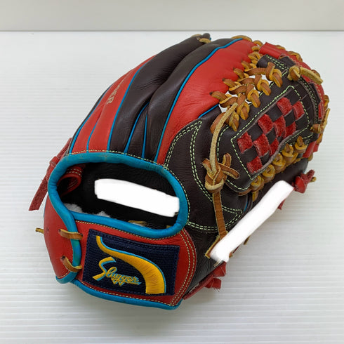 久保田スラッガー KUBOTA SLUGGER スペシャルオーダー 軟式 大人 一般 内野手用 グローブ グラブ 右投げ 中古品 野球 8175