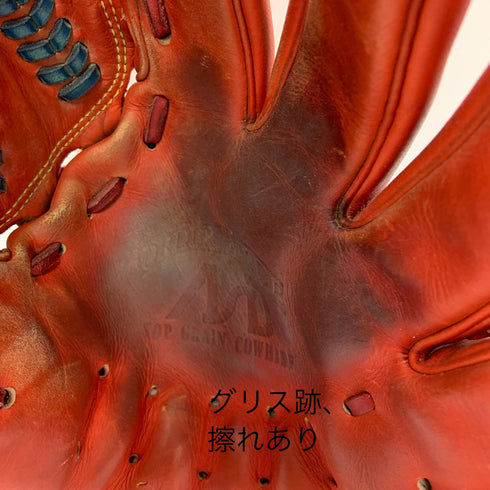 アサダスポーツ ソフトボール用 大人 一般 投手用 グローブ ピッチャー グラブ 右投げ 中古品 野球 9494