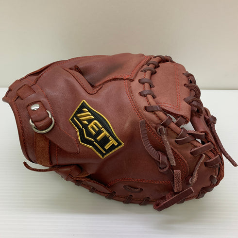 ゼット ZETT BRCB35312 軟式 大人 一般 キャッチャーミット 捕手 グローブ グラブ 右投げ 中古品 野球 9857